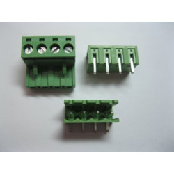 TERMINAL BLOCK 5.08MM 4-POS, TOP MOUNT PCB, 2SET