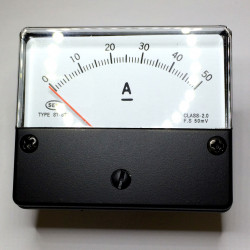 PANEL METER ST-670 50A DC