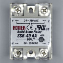 SOLID STATE RELAY,AC/AC,80-250VAC I/P,40A SSR-40AA