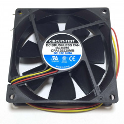 FAN DC 12V 92X92X25MM BALL...