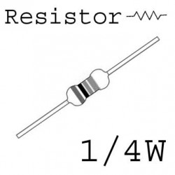 RESISTORS 1/4W 43.2K 5% 10PCS