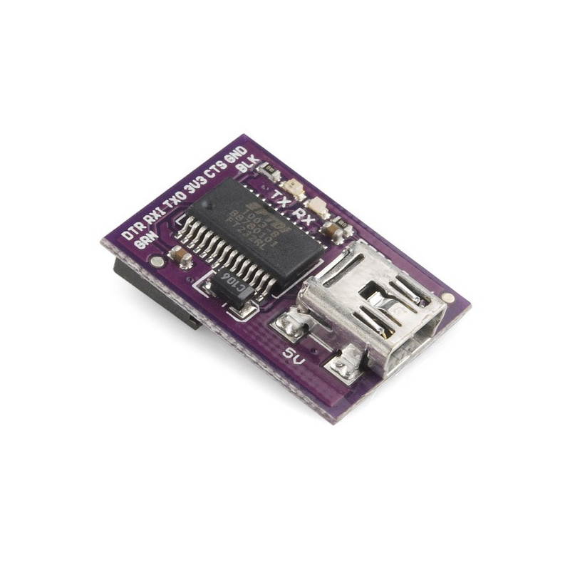 LILYPAD FTDI BREAKOUT BOARD, 5V