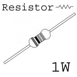 RESISTORS 1W 10OHM 5% 10PCS