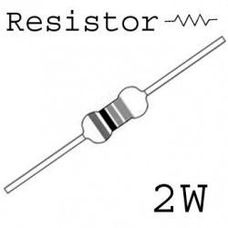 RESISTORS 2W 4OHM 5% 2PCS