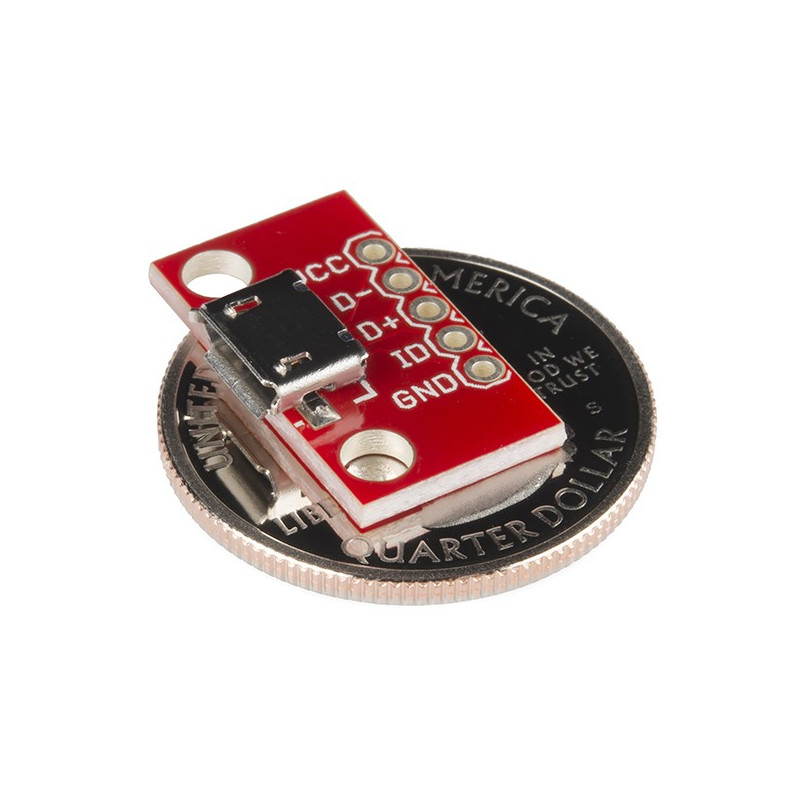 BREAKOUT BOARD FOR USB MICRO B