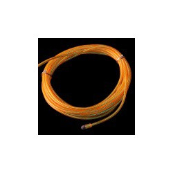 EL WIRE, PRE-ASSEMBLED, YELLOW, 3 METER (CHASING)