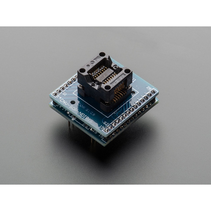 SMT TEST SOCKET SOIC-16 NARROW BREAKOUT