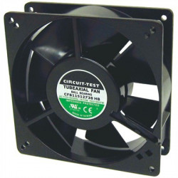 FAN 120X120X38MM 120VAC 120CFM W/ 1/8" TABS CFB115