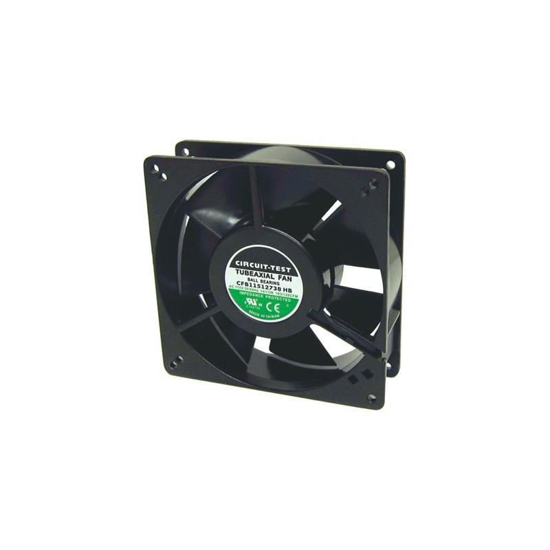 FAN 120X120X38MM 120VAC 120CFM W/ 1/8" TABS CFB115