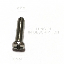 SCREW M3X6MM 10PCS