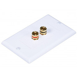 WALL PLATE 1 SPEAKER HIGH QUALITY GOLD