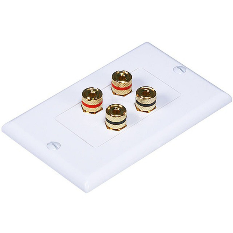 WALL PLATE 2 SPEAKER HIGH QUALITY GOLD