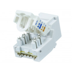 KEYSTONE RJ-45 CAT6 JACK WHITE