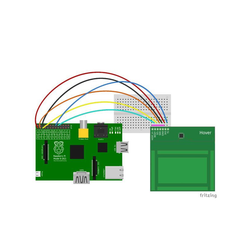 HOVER - GESTURE AND TOUCH SENSOR BOARD