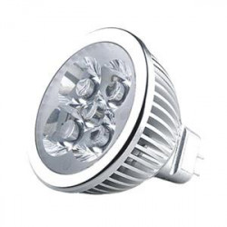 LED SPOT LIGHT, MR16, 12V, 4x1W, WARM WHITE