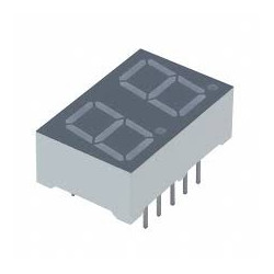 LED 7 SEGMENT 2 DIG COM CATHODE GEM5261BB