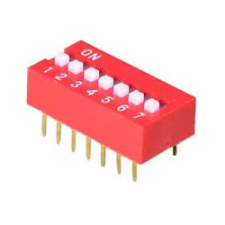 DIP SWITCH 7-POSITION