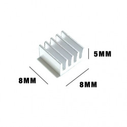 HEAT SINK 8X8X5MM