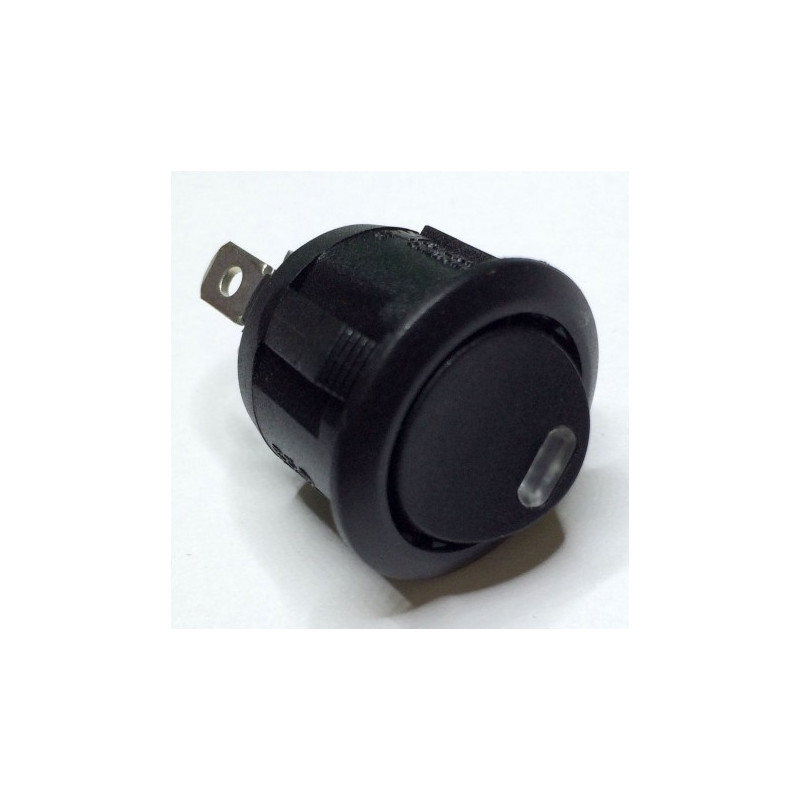 ROCKER ROUND SWITCH ON-OFF YELLOW LED R13-112L ROCKER ROUND SWITCH ON-OFF YELLOW LED R13-112L