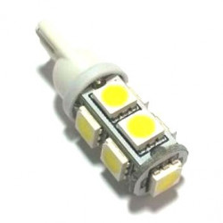 LED T10-5050 9 LED WARM WHITE