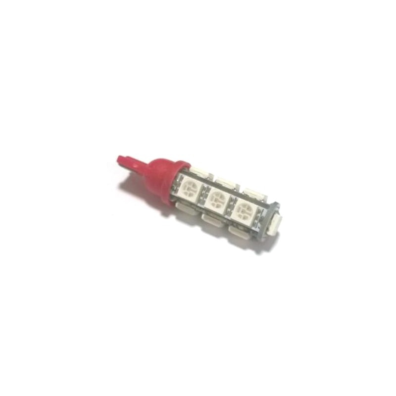 LED T10-5050-13SMD, RED, 12V