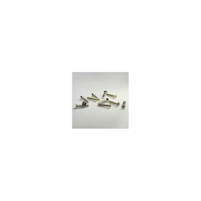 SCREW M2X6 FLAT COUNTERSUNK 100PCS/PKG