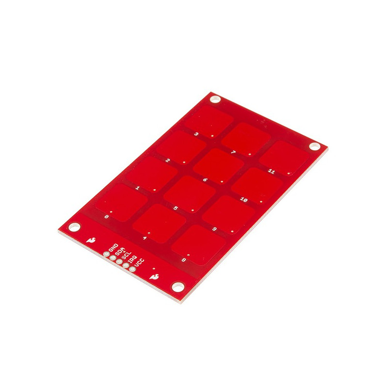 KEYPAD,3x4,CAPACITIVE TOUCH MPR121