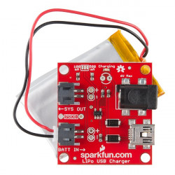 LIPOLY CHARGER BREAKOUT SINGLE CELL 3.7V