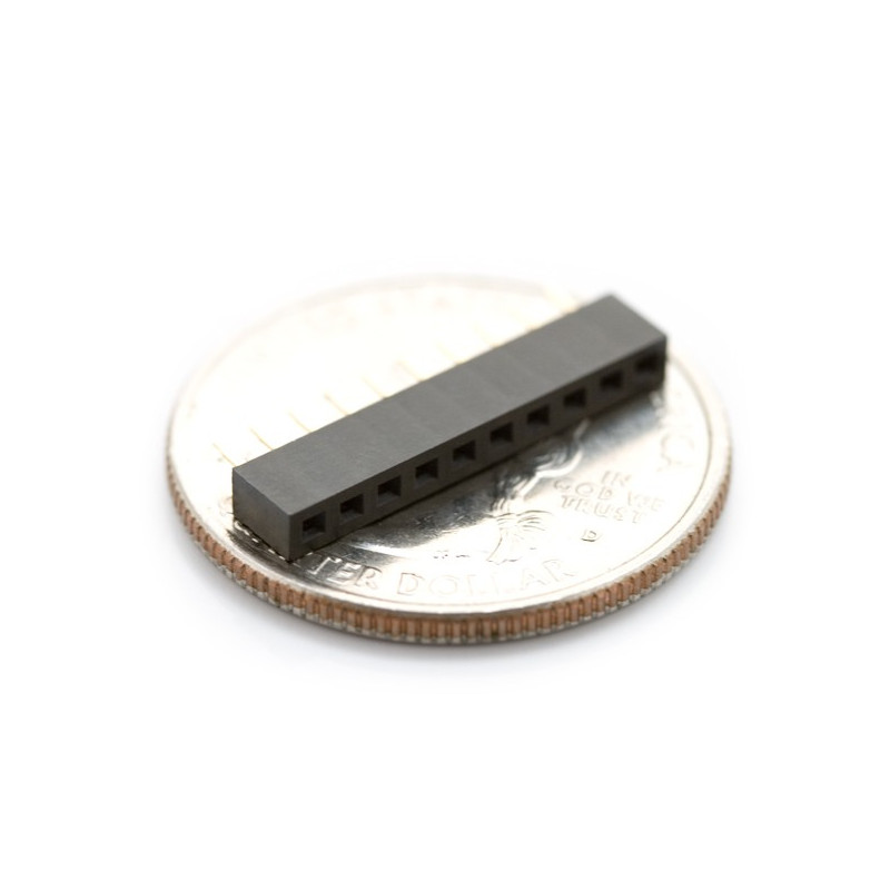 HEADER SOCKET FOR XBEE 2MM PITCH 10PINS