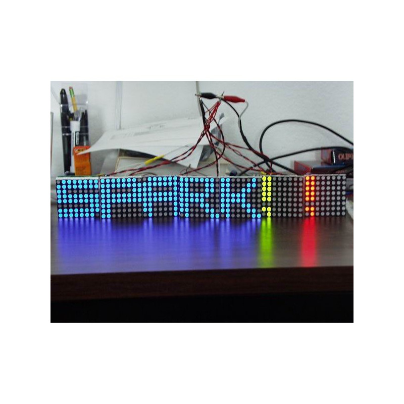 LED MATRIX - SERIAL INTERFACE - RED/GREEN