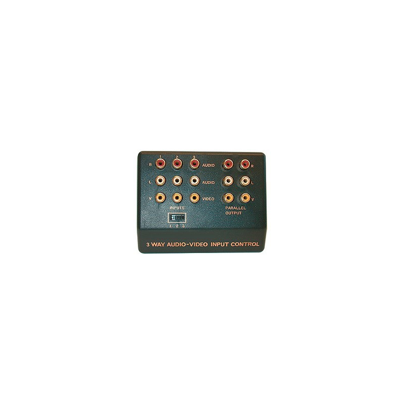 CVS880 A/V 3-WAY SELECTOR