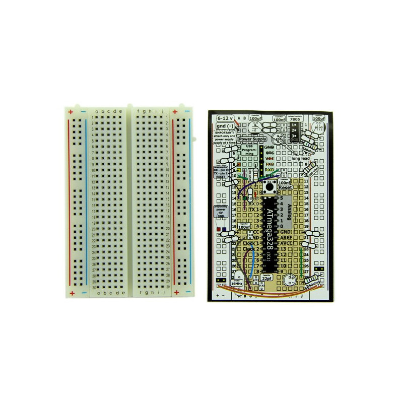 BREADBOARD BASED ARDUINO KIT