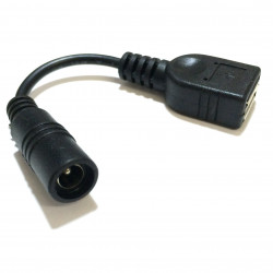 ADAPTER, USB A JACK TO 2.1MM JACK