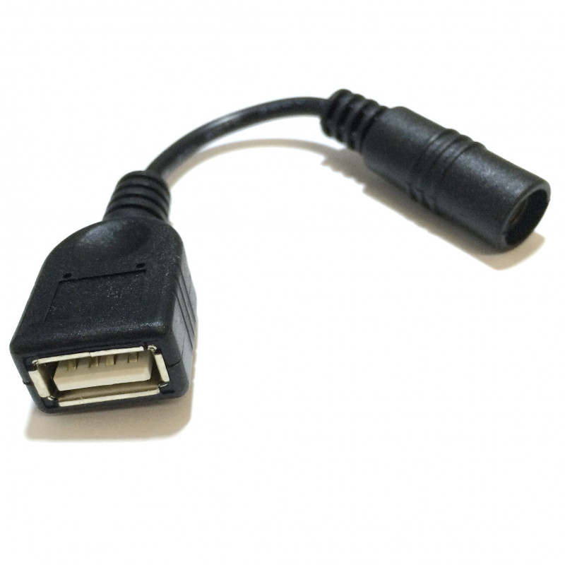 ADAPTER, USB A JACK TO 2.1MM JACK