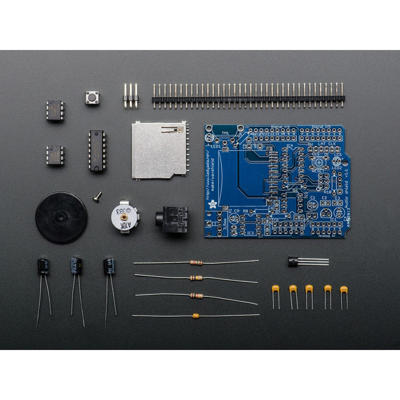 ADAFRUIT WAVE SHIELD FOR ARDUINO KIT