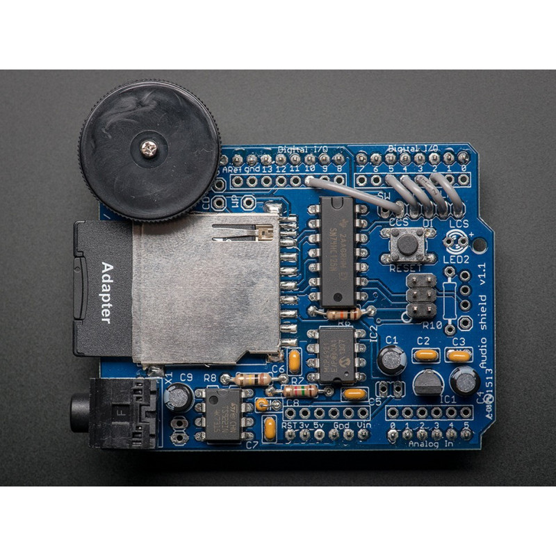 ADAFRUIT WAVE SHIELD FOR ARDUINO KIT