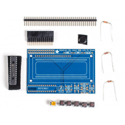 KIT, LCD BLUE/WHITE DISPLAY + KEYBOARD FOR PI