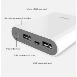 CHEERO POWER PLUS 3 13400mAh WHITE