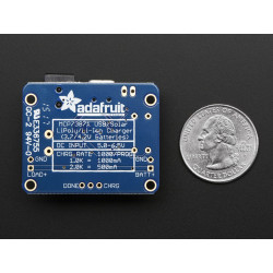 SOLAR LIPOLY CHARGER - USB/DC/SOLAR FOR LI-ION BAT