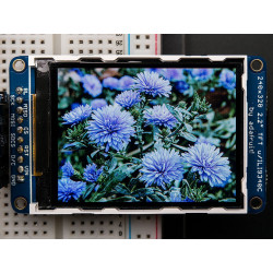 2.2" 18 BIT COLOR TFT LCD DISPLAY W/ MICROSD
