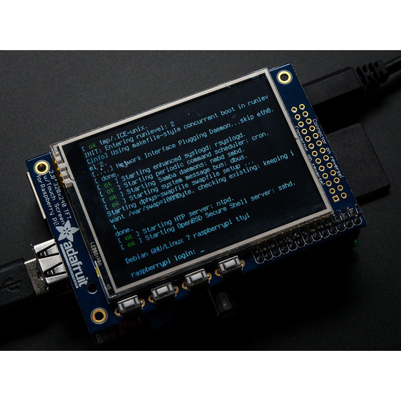 PITFT MINI KIT 320X240 2.8" TFT+TOUCHSCREEN FOR PI