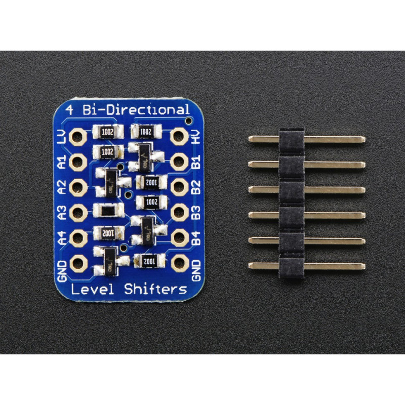 4-CHANNEL I2C-SAFE BI-DIRECT LOG. LEVEL CONVERTOR