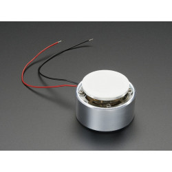 TRANSDUCER, LARGE SURFACE W/ WIRES, 4OHM, 5W