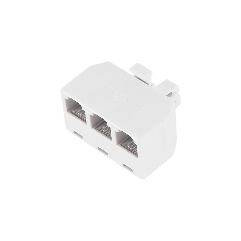 TELEPHONE ADAPTER, 3 WAY SPLITTER 1 IN 3 OUT