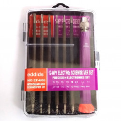 SCREW DRIVER SET 12-IN-1 EF-606