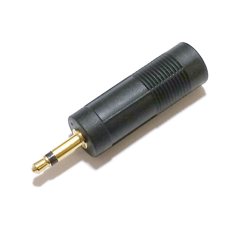 3.5MM MONO JACK TO 1/4" STEREO PLUG ADAPTOR