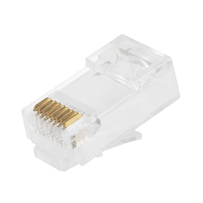 RJ-45 CAT6 CRIMP CONNECTOR 4PCS/PKG