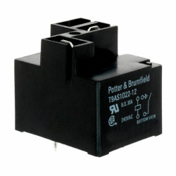 POWER RELAY, T9AS1D22-12, SPST-NO 12VDC, 30A