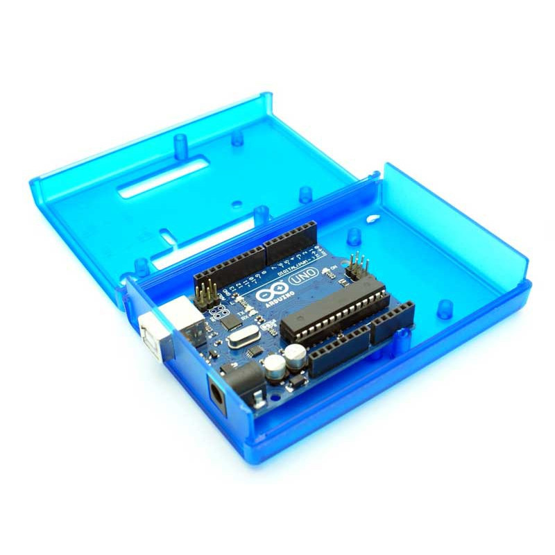 HAMMOND PLASTIC BOX ARDUINO UNO BLUE 1593HAMUNOTBU