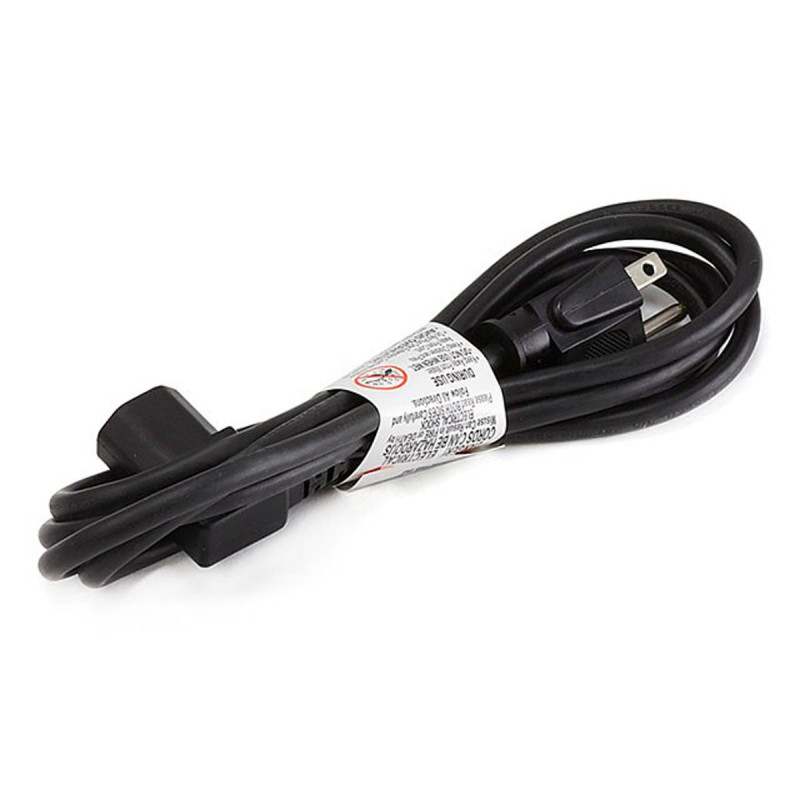 POWER CORD 18AWGX3C RIGHT ANGLE 6/FT M/F